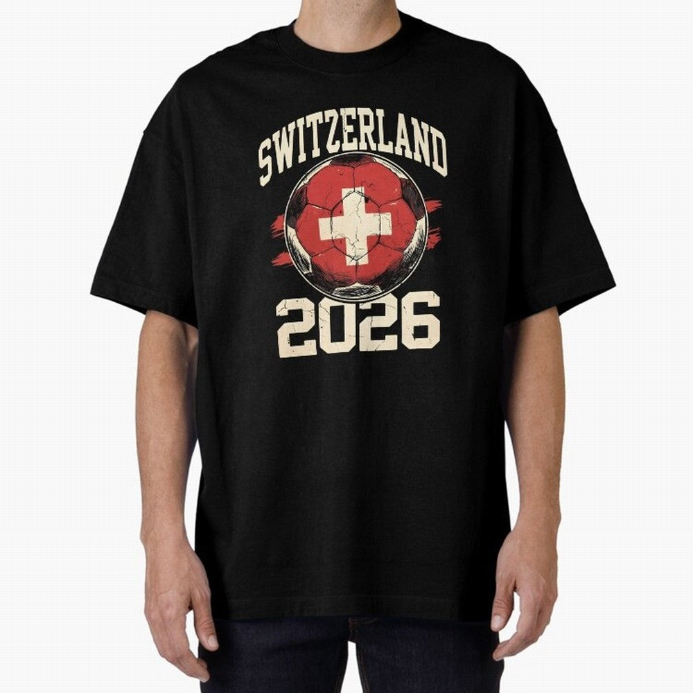 Switzerland 2026 World Cup Classic T-Shirt Keep Football History Alive during Match Day Hype around FIFA World Cup 2026, Haaland, Argentina, Tournament Hype, Historic Matchups, Family Viewing Parties and Global Sports Pride; Ideal for Passionate