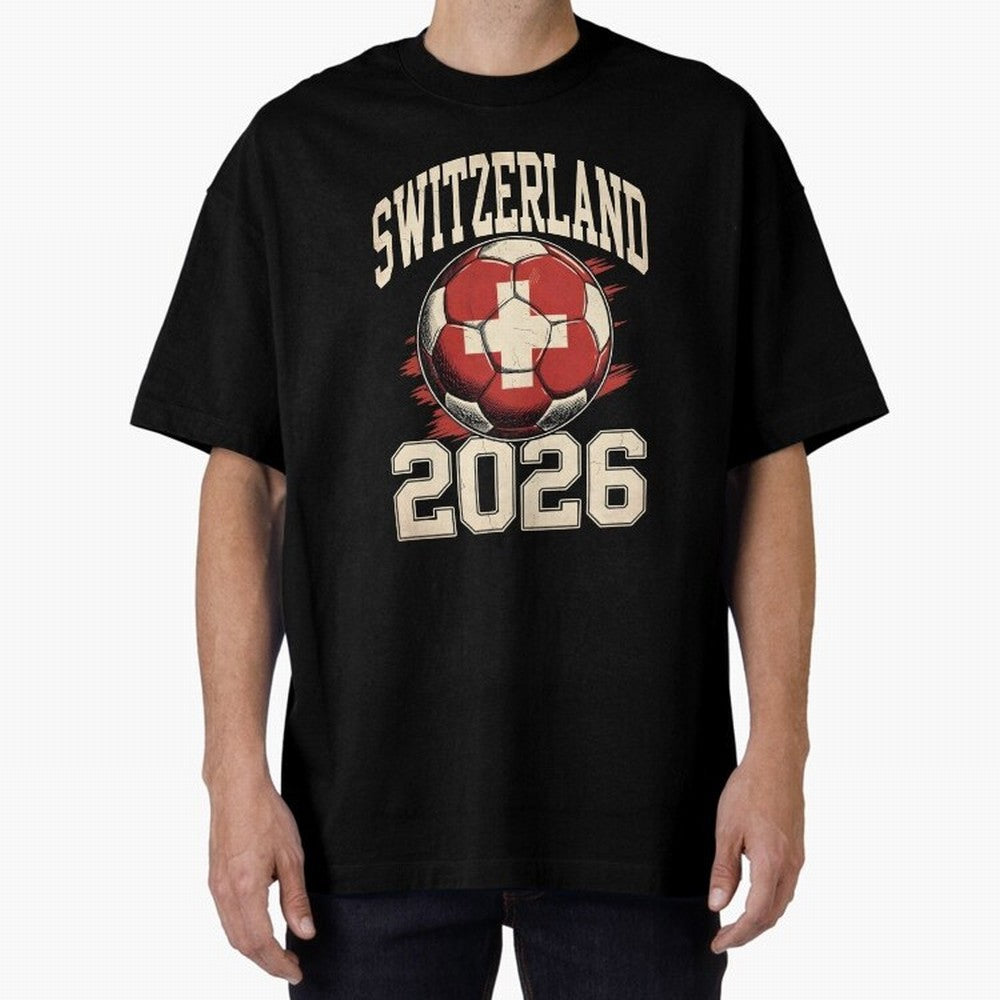Switzerland 2026 World Cup Classic T-Shirt Bring a Vintage Feel to the FIFA World Cup 2026 Journey through Mbappe Highlights, France and Portugal Pride, Global Supporter Spirit, Legendary Goals, National Colors and Tournament Celebration; Ideal for