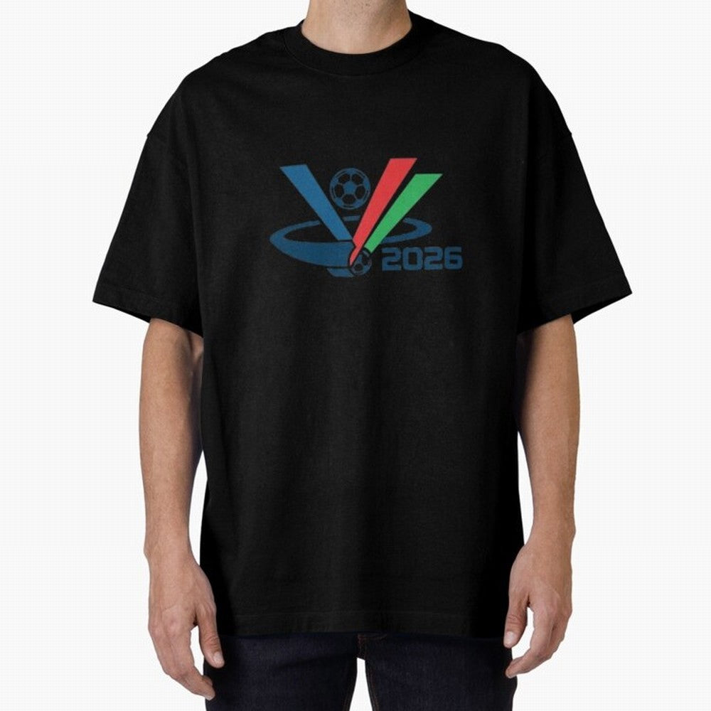 Minimalist FIFA 2026 V-Logo Design Classic T-Shirt Remember Global Football Passion for FIFA World Cup 2026, Built around Cristiano Ronaldo, Haaland and CR7, England and Germany, Match Day Excitement, Supporter Culture, Golden Goals and Global