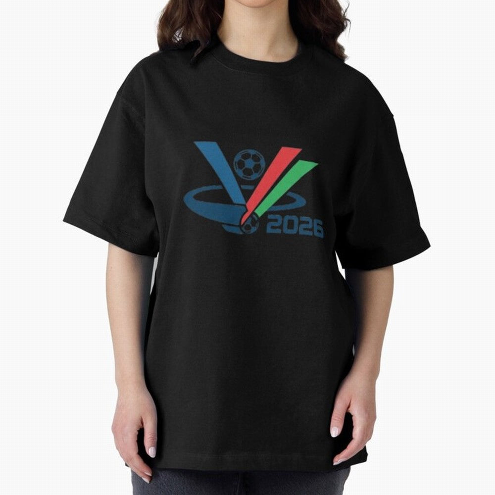Minimalist FIFA 2026 V-Logo Design Classic T-Shirt Remember Global Football Passion for FIFA World Cup 2026, Built around Cristiano Ronaldo, Haaland and CR7, England and Germany, Match Day Excitement, Supporter Culture, Golden Goals and Global