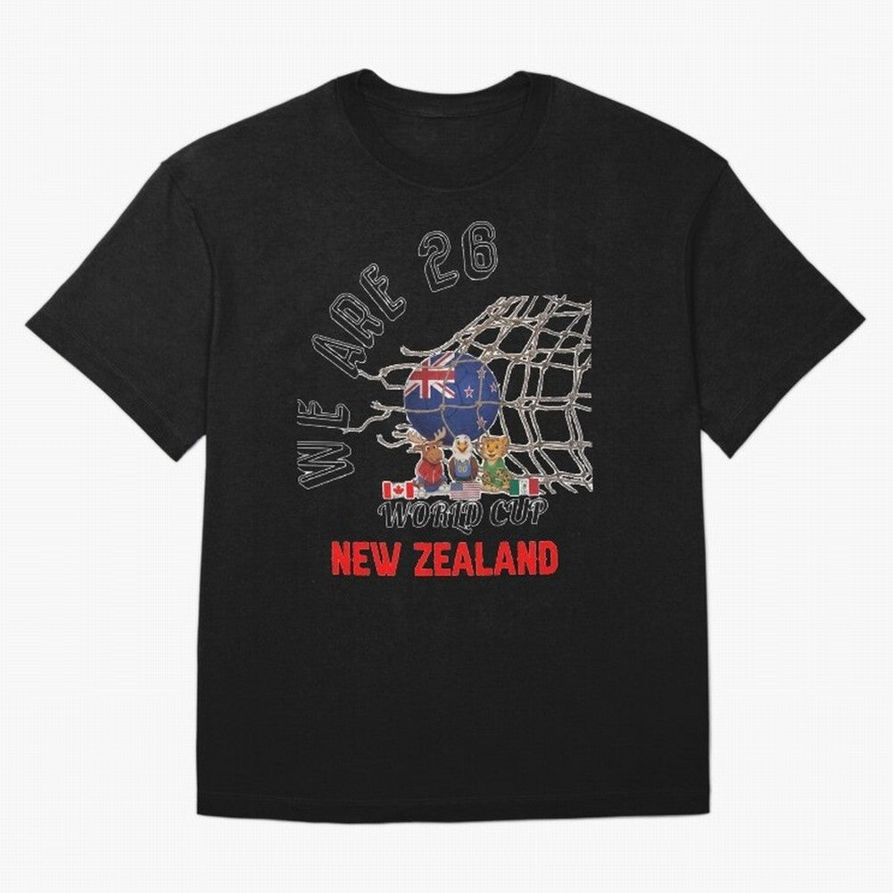 World cup 26 - New Zeland Classic T-Shirt Back Your Heroes with FIFA World Cup 2026 for Fans of Cristiano Ronaldo, Haaland and CR7 and France, Bringing Stadium Memories, Football Loyalty, International Chants and Championship Tradition; Perfect for