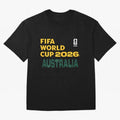 World Cup26 Australia Block Letters Classic T-Shirt Embrace FIFA World Cup 2026 Spirit, Inspired by France, Messi, CR7 and Mbappe, Global Supporter Spirit, Legendary Goals, National Colors and Tournament Celebration; Made for Collectors Who Enjoy