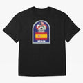 Spain 2026 Soccer T-shirt Classic T-Shirt Back the Journey through Global Football Passion for FIFA World Cup 2026 Group Stage, Centered on CR7, Argentina, France and Brazil, Goal Celebration Energy, Supporter Heritage, Football Icons and Worldwide