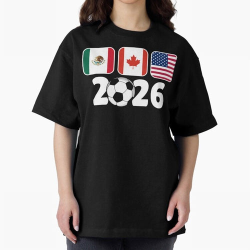 2026 World Cup North America Emblem Retro Classic T-Shirt Upgrade the FIFA World Cup 2026 Group Stage Journey through CR7 Highlights, Argentina Pride, Football Festival Excitement, Trophy Ambitions, Country Rivalries and Star Player Buzz; Built for