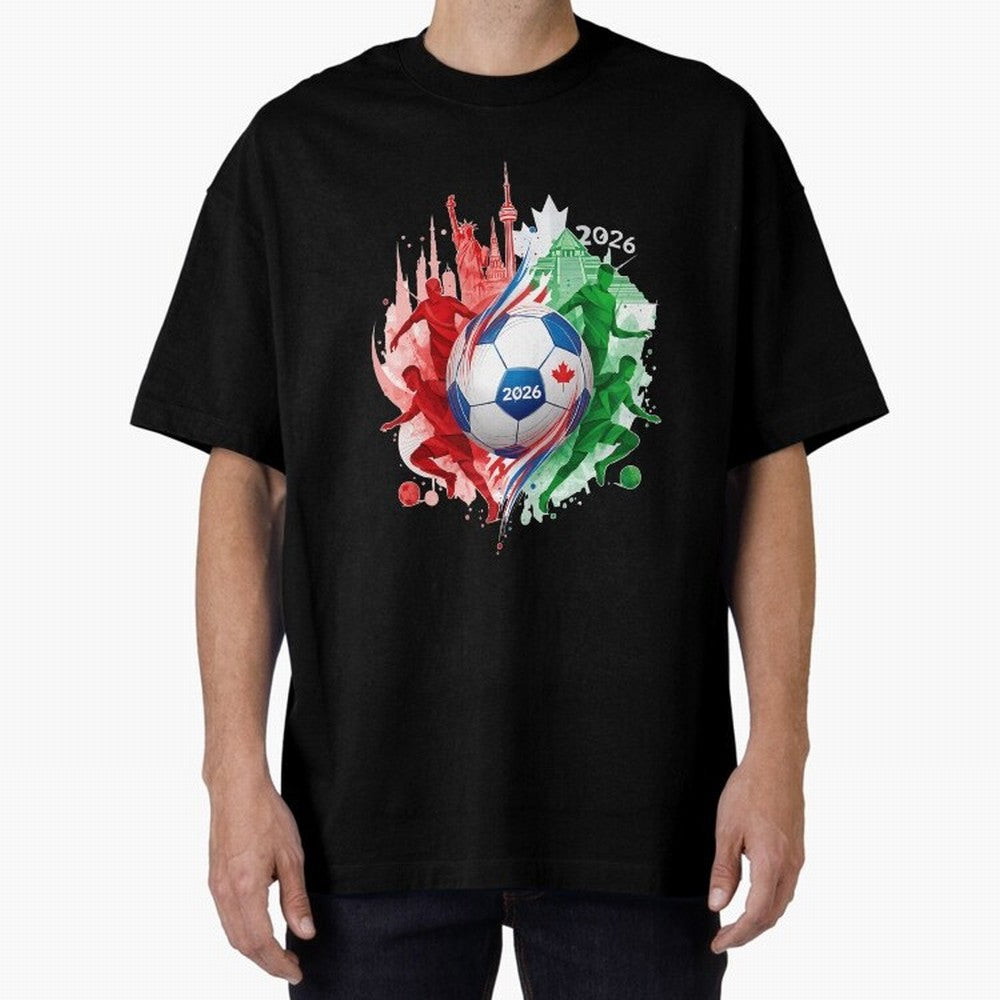 Internation Unity 2026 Classic T-Shirt Keep Football History Alive during FIFA World Cup 2026 USA Canada Mexico Celebrating CR7, Brazil, Portugal and Argentina Energy, Championship Spirit, Famous Goals, Roaring Crowds and International Football