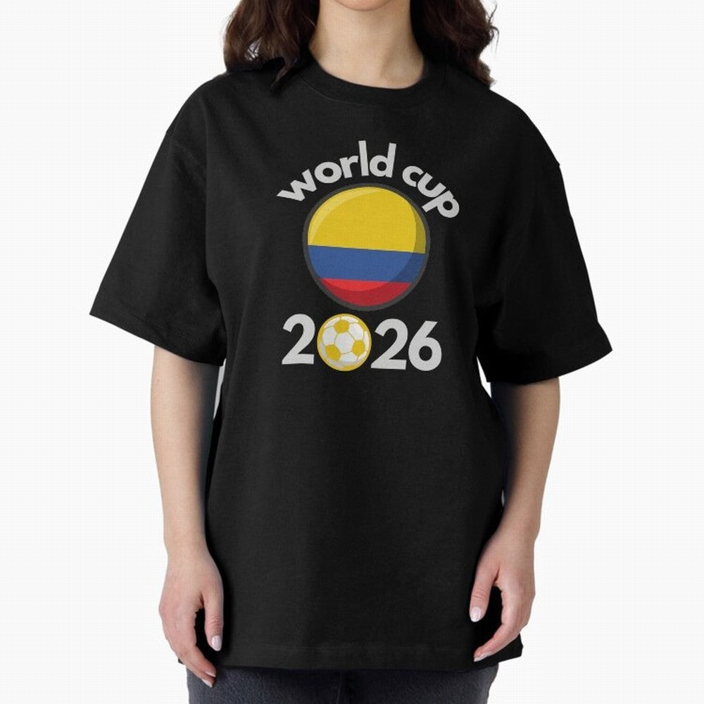 Columbia Flag World Cup 2026 Soccer Design ¨C Columbian Football Futbol Classic T-Shirt Celebrate the Magic of Match Day Hype around FIFA World Cup 2026, CR7 and Messi, Portugal, Spain and Germany, Retro Football Energy, Iconic Rivalries, Trophy