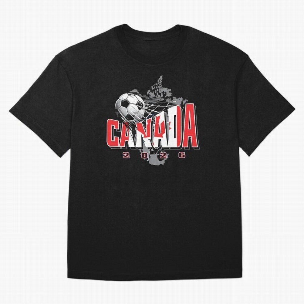 Canada Soccer Football World Fan Classic T-Shirt Bring Global Tournament Vibes to the FIFA World Cup 2026 Journey through Haaland and Mbappe Highlights, Germany Pride, Football Festival Excitement, Trophy Ambitions, Country Rivalries and Star