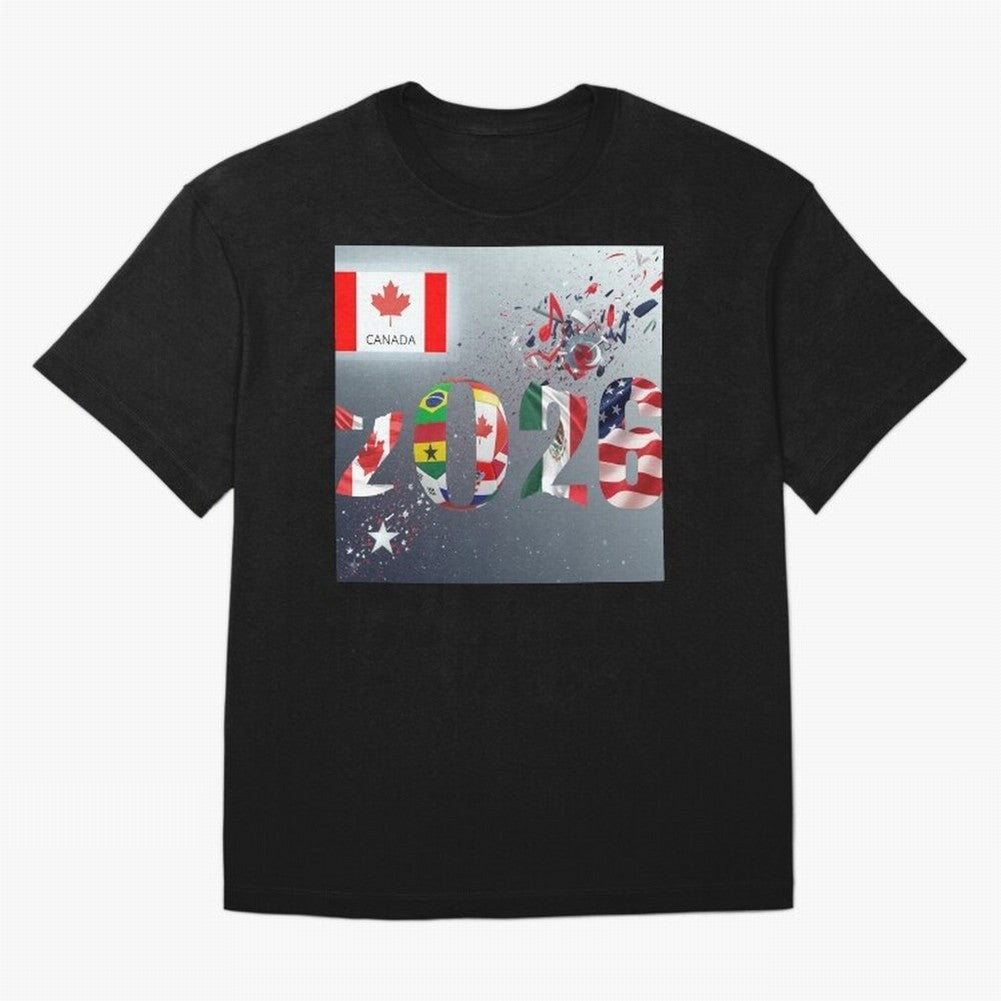 World Cup 2026 Classic T-Shirt Stand Proud for FIFA World Cup 2026 Group Stage for Fans of CR7 and Messi and Portugal, Bringing Match Day Excitement, Supporter Culture, Golden Goals and Global Football Passion; Ideal for Fans Who Follow Messi,