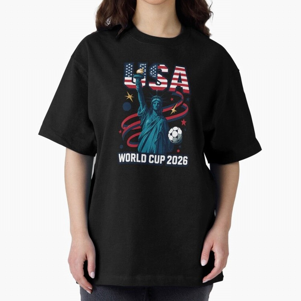Official USA World Cup 2026 Merchandise Classic T-Shirt Bring Stadium Energy to FIFA World Cup 2026 Inspired by Neymar, Haaland and Cristiano Ronaldo, England, France and Netherlands Energy, Champion Mindset, Group Stage Buzz, Knockout Tension and