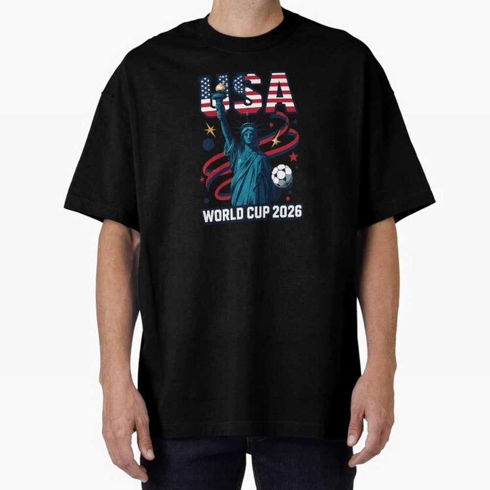 Official USA World Cup 2026 Merchandise Classic T-Shirt Bring Stadium Energy to FIFA World Cup 2026 Inspired by Neymar, Haaland and Cristiano Ronaldo, England, France and Netherlands Energy, Champion Mindset, Group Stage Buzz, Knockout Tension and