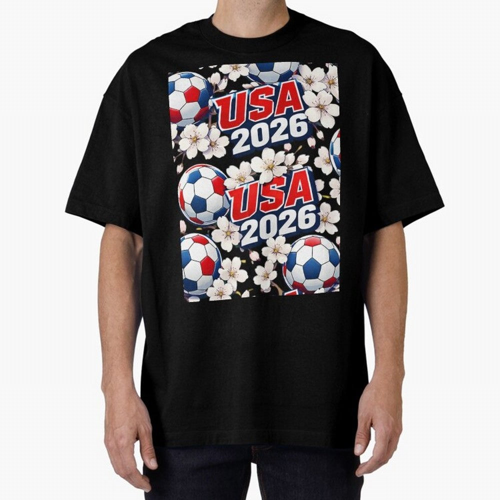 USA 2026 Soccer World Cup Pattern - Artistic Picasso Style Football Classic T-Shirt Celebrate Rivalries and Pride in FIFA World Cup 2026 Group Stage Spirit, Connected to England, France and Netherlands, Neymar, Football Passion, Legendary