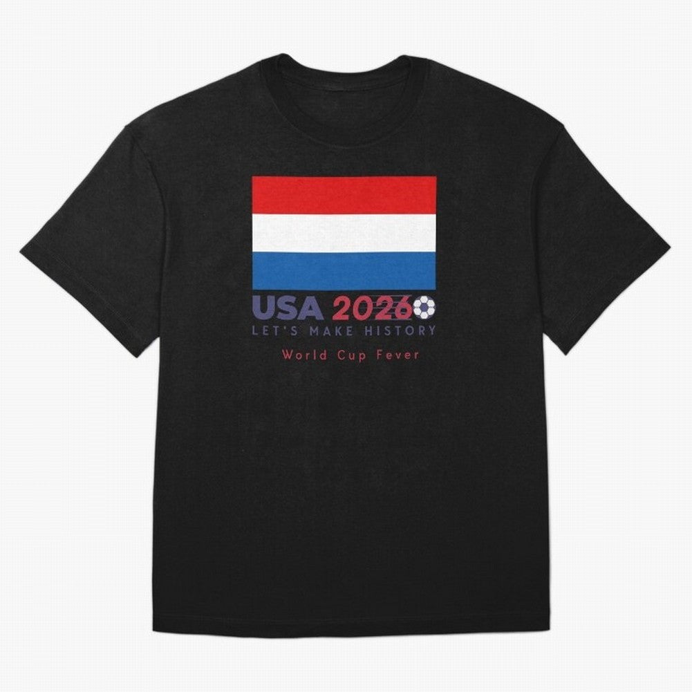 USA 2026 World Cup Americas football. Classic T-Shirt Capture FIFA World Cup 2026 USA Canada Mexico Spirit, Centered on England, France and Netherlands, Messi, CR7 and Mbappe, Football History, Final Match Energy, Crowd Noise and Once in a Lifetime