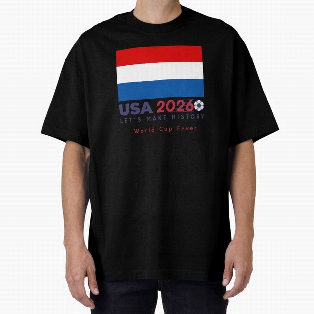 USA 2026 World Cup Americas football. Classic T-Shirt Capture FIFA World Cup 2026 USA Canada Mexico Spirit, Centered on England, France and Netherlands, Messi, CR7 and Mbappe, Football History, Final Match Energy, Crowd Noise and Once in a Lifetime