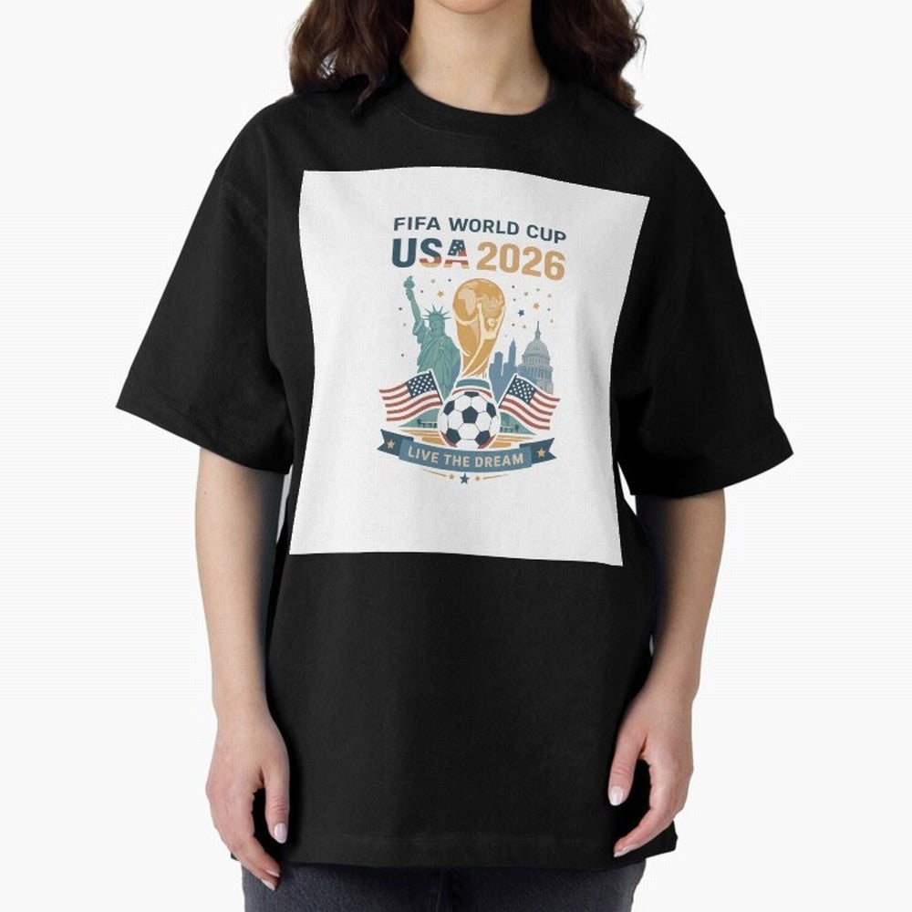 Fifa World Cup USA 2026 Classic T-Shirt Support Iconic Players in FIFA World Cup 2026 Group Stage Celebrating Mbappe and Neymar, Argentina, France and Brazil Energy, Goal Celebration Energy, Supporter Heritage, Football Icons and Worldwide