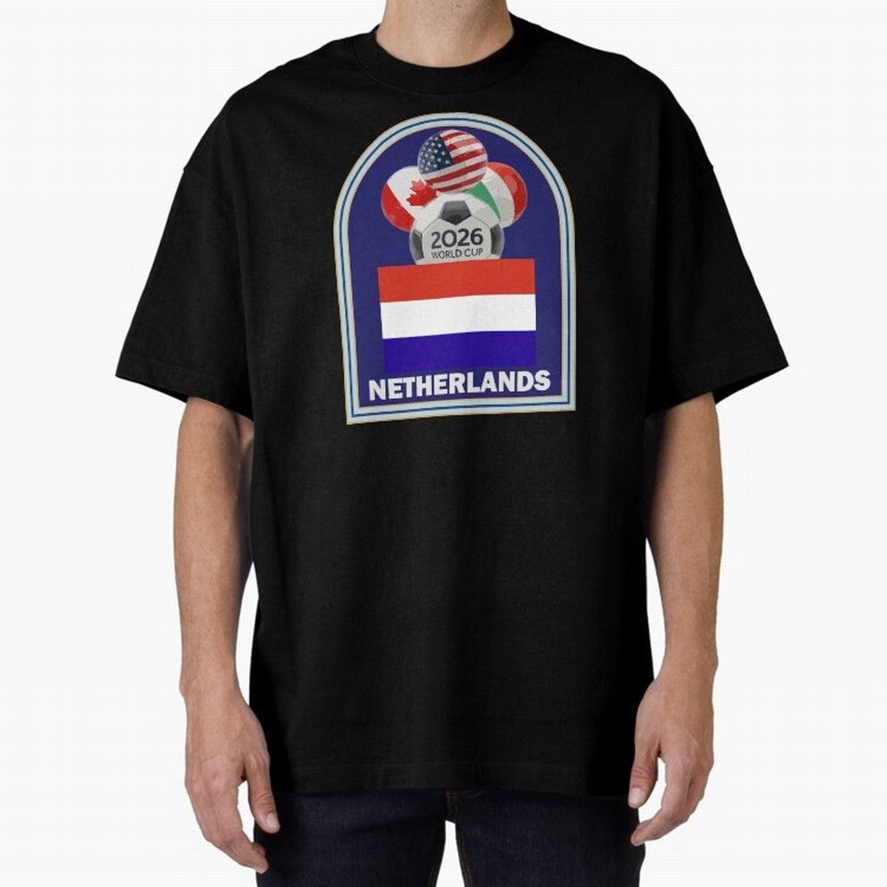 Netherlands 2026 Soccer T-shirt Classic T-Shirt Celebrate Soccer Greatness during FIFA World Cup 2026 USA Canada Mexico Connected to Cristiano Ronaldo, Haaland and CR7, Argentina and Brazil Energy, Worldwide Fan Energy, Dramatic Goals, Stadium