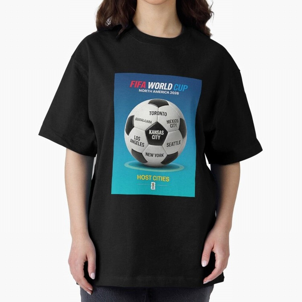 North America Football 2026 Classic T-Shirt Show Championship Spirit for Global Football Passion for FIFA World Cup 2026 Group Stage, Celebrating Cristiano Ronaldo, Haaland and CR7, Spain and Netherlands, Soccer Culture, Superstar Moments, National