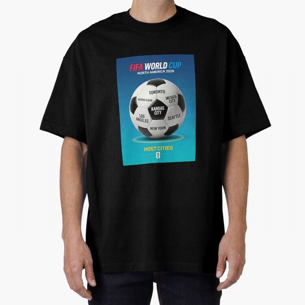 North America Football 2026 Classic T-Shirt Show Championship Spirit for Global Football Passion for FIFA World Cup 2026 Group Stage, Celebrating Cristiano Ronaldo, Haaland and CR7, Spain and Netherlands, Soccer Culture, Superstar Moments, National