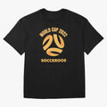 Socceroos World Cup 2022 Australia Classic T-Shirt Refresh the FIFA World Cup 2026 USA Canada Mexico Journey through Neymar Highlights, Argentina and Brazil Pride, Global Supporter Spirit, Legendary Goals, National Colors and Tournament