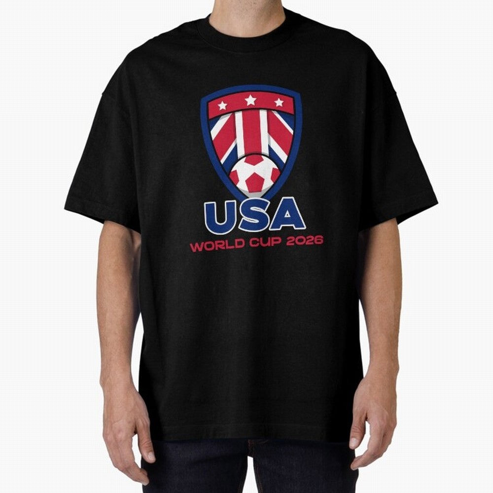 USA World Cup 2026 Classic T-Shirt Celebrate Global Passion for FIFA World Cup 2026 Built around CR7 and Messi, Spain Energy, Football Festival Excitement, Trophy Ambitions, Country Rivalries and Star Player Buzz; Ideal for Passionate Fans Who Love
