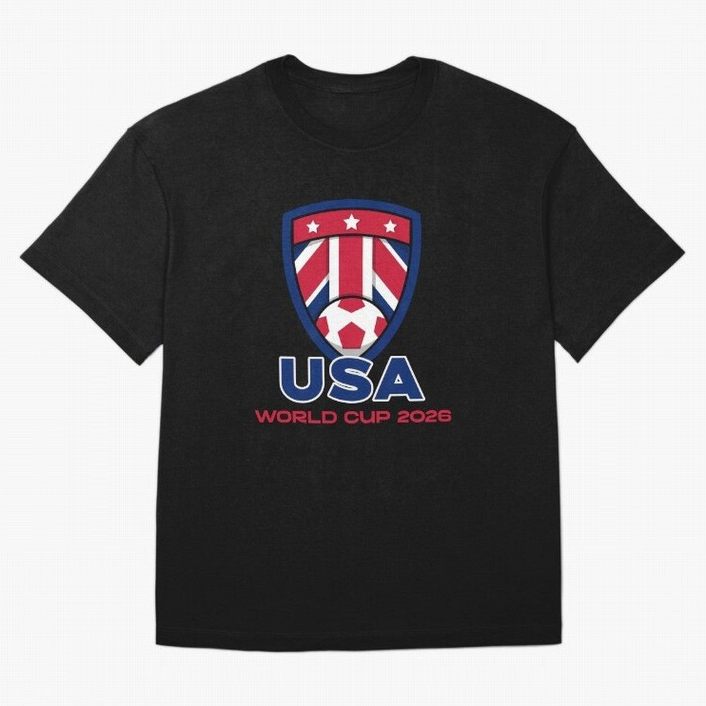USA World Cup 2026 Classic T-Shirt Celebrate Global Passion for FIFA World Cup 2026 Built around CR7 and Messi, Spain Energy, Football Festival Excitement, Trophy Ambitions, Country Rivalries and Star Player Buzz; Ideal for Passionate Fans Who Love