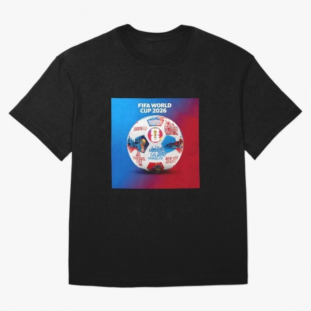 North America Football 2026 Classic T-Shirt Create FIFA World Cup 2026 Group Stage for Fans of Mbappe and Portugal, Spain and Germany, Bringing Retro Football Energy, Iconic Rivalries, Trophy Chase Drama and Stadium Atmosphere; Ideal for Passionate