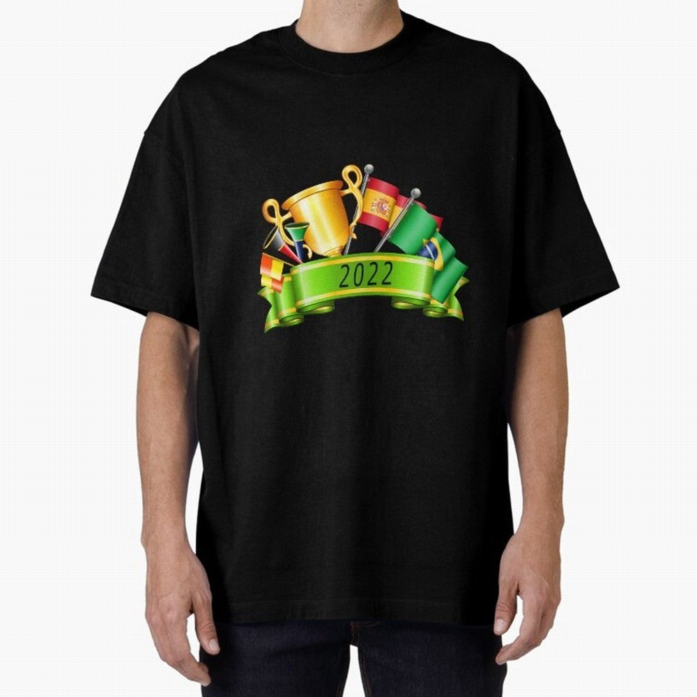 World Cup 2022 Qatar Spain Brazil Classic T-Shirt Bring Supporter Culture to Global Football Passion for FIFA World Cup 2026, Celebrating Messi, Neymar and Mbappe, Portugal, Spain and Germany, Football Passion, Legendary Performances, Festival