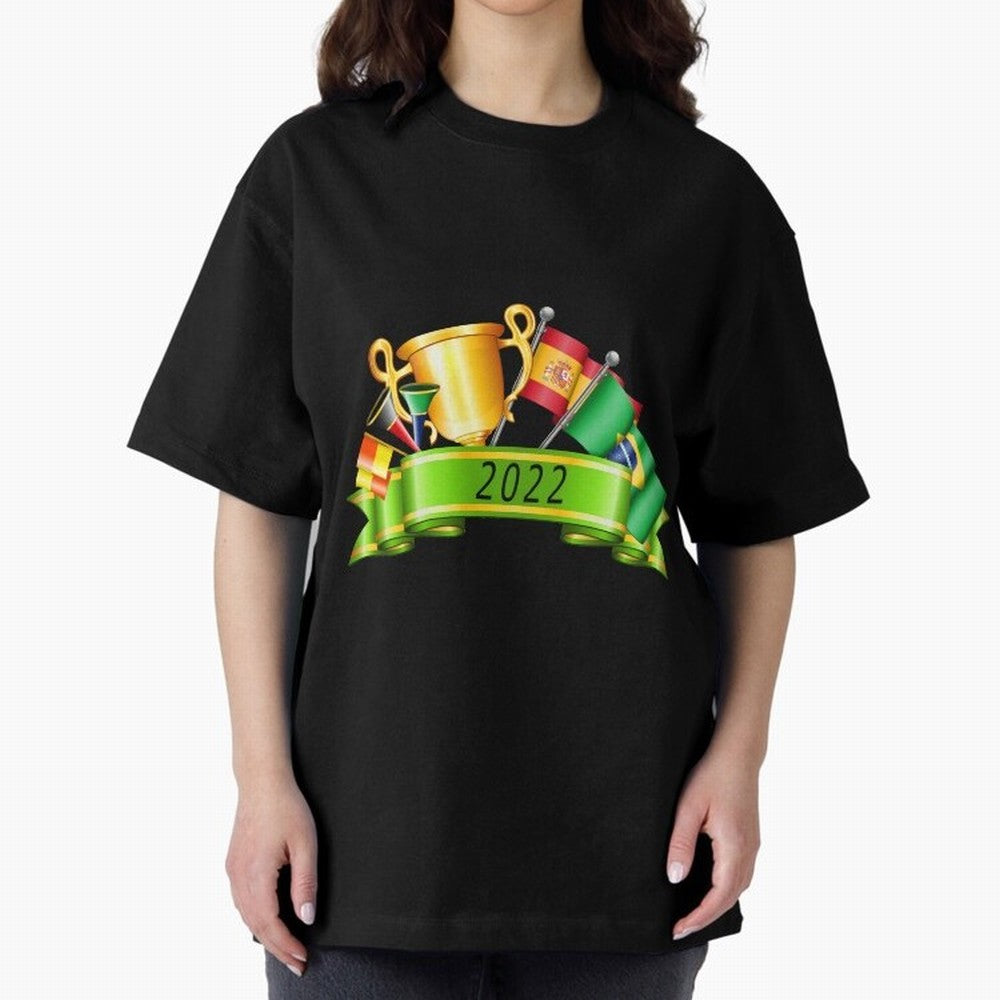 World Cup 2022 Qatar Spain Brazil Classic T-Shirt Bring Supporter Culture to Global Football Passion for FIFA World Cup 2026, Celebrating Messi, Neymar and Mbappe, Portugal, Spain and Germany, Football Passion, Legendary Performances, Festival