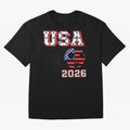 Vintage USA World Cup, Fifa World Cup 2026 Classic T-Shirt Capture Stadium Memories from Match Day Hype around FIFA World Cup 2026 USA Canada Mexico, Cristiano Ronaldo, Haaland and CR7, Argentina and Brazil, Football Festival Excitement, Trophy