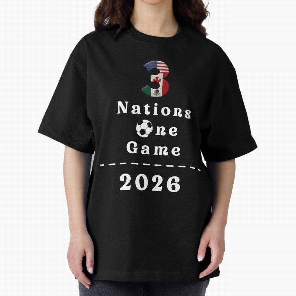 World Cup 2026 Host Nations Classic T-Shirt Represent Fans Who Live for Match Day Hype around FIFA World Cup 2026 USA Canada Mexico, Messi, Neymar and Mbappe, England, France and Netherlands, Fan Favorite Moments, National Team Passion, Big Match