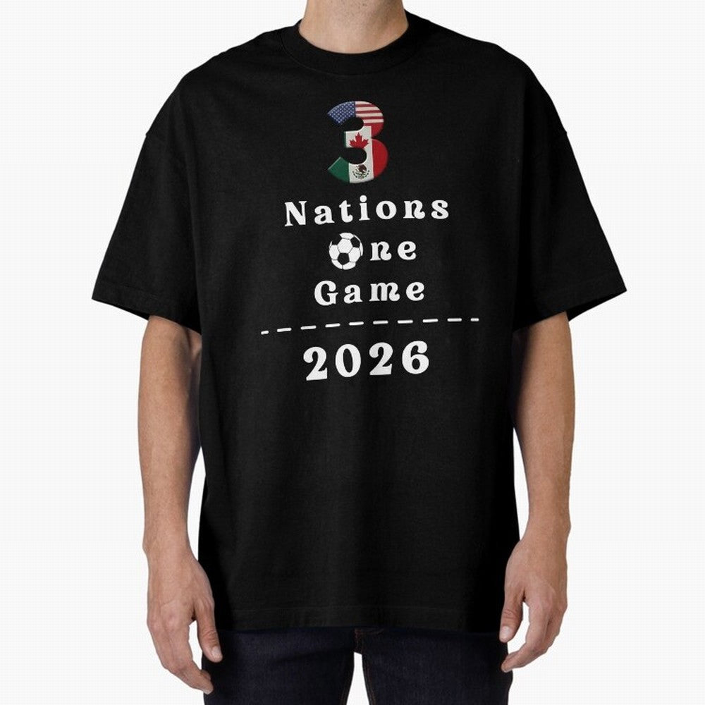 World Cup 2026 Host Nations Classic T-Shirt Represent Fans Who Live for Match Day Hype around FIFA World Cup 2026 USA Canada Mexico, Messi, Neymar and Mbappe, England, France and Netherlands, Fan Favorite Moments, National Team Passion, Big Match