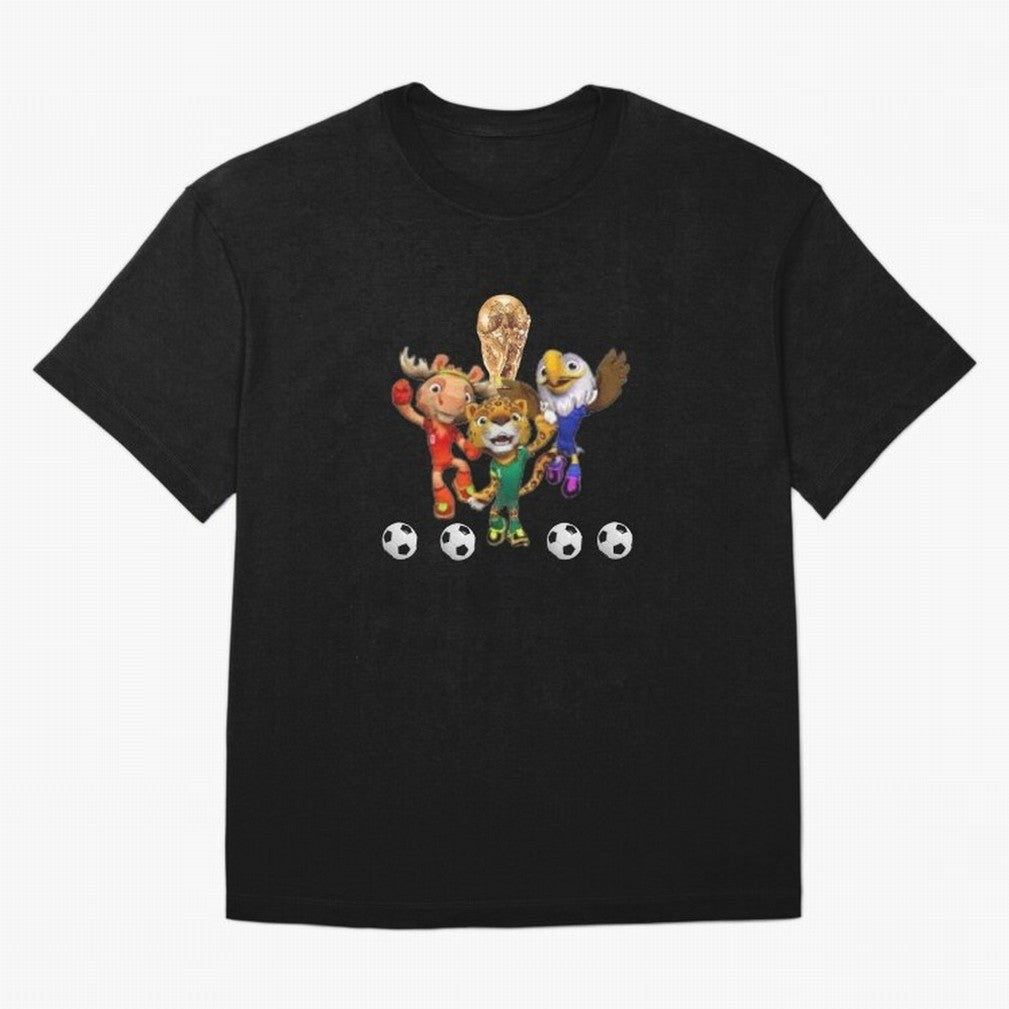 World Cup Mascot Classic T-Shirt Turn Football Passion into the FIFA World Cup 2026 Journey through Cristiano Ronaldo, Haaland and CR7 Highlights, Argentina and Brazil Pride, Tournament Hype, Historic Matchups, Family Viewing Parties and Global