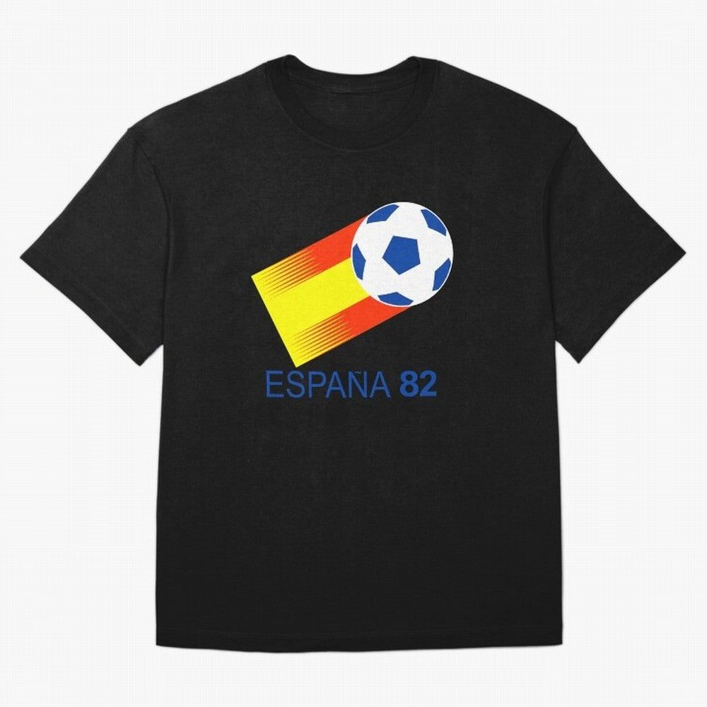 Spain Espana 82 World Cup Soccer 80s Classic T-Shirt Support Your Favorite Stars during FIFA World Cup 2026 USA Canada Mexico Spirit, Made for Portugal, Spain and Germany, Cristiano Ronaldo, Haaland and CR7, Sports Nostalgia, International
