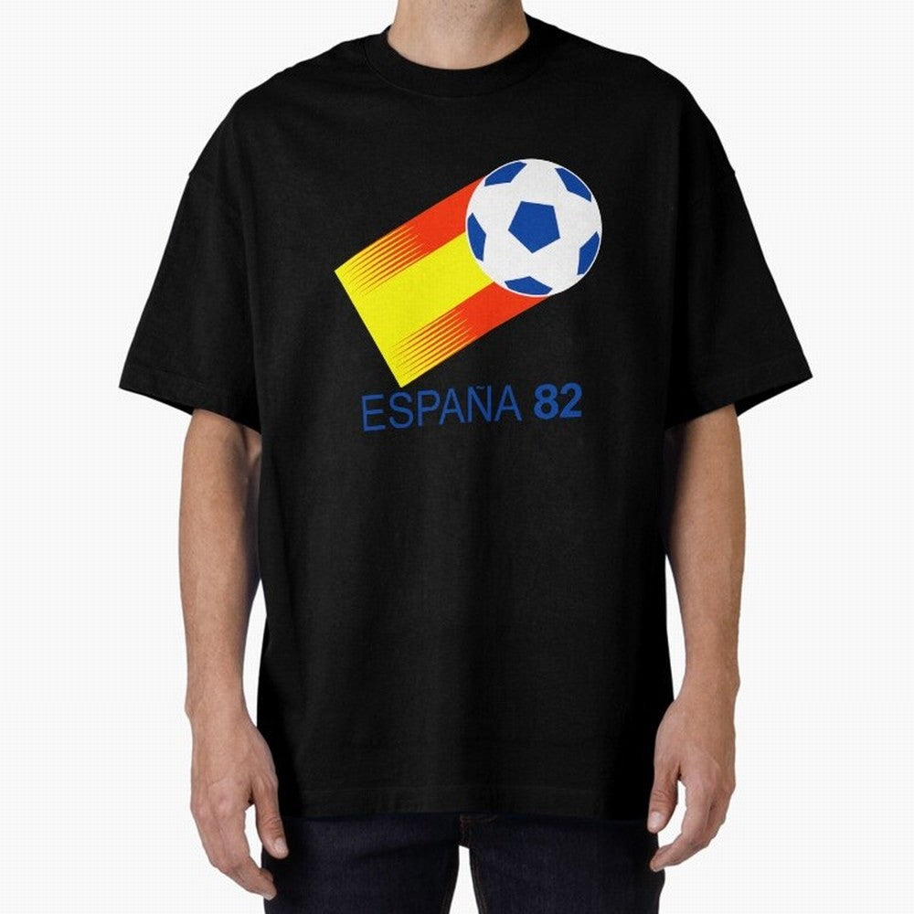 Spain Espana 82 World Cup Soccer 80s Classic T-Shirt Support Your Favorite Stars during FIFA World Cup 2026 USA Canada Mexico Spirit, Made for Portugal, Spain and Germany, Cristiano Ronaldo, Haaland and CR7, Sports Nostalgia, International