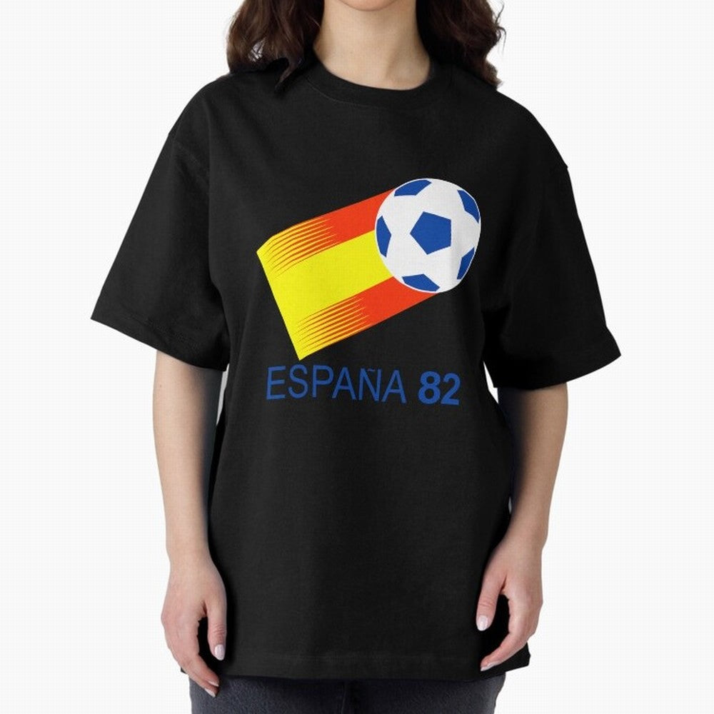 Spain Espana 82 World Cup Soccer 80s Classic T-Shirt Support Your Favorite Stars during FIFA World Cup 2026 USA Canada Mexico Spirit, Made for Portugal, Spain and Germany, Cristiano Ronaldo, Haaland and CR7, Sports Nostalgia, International