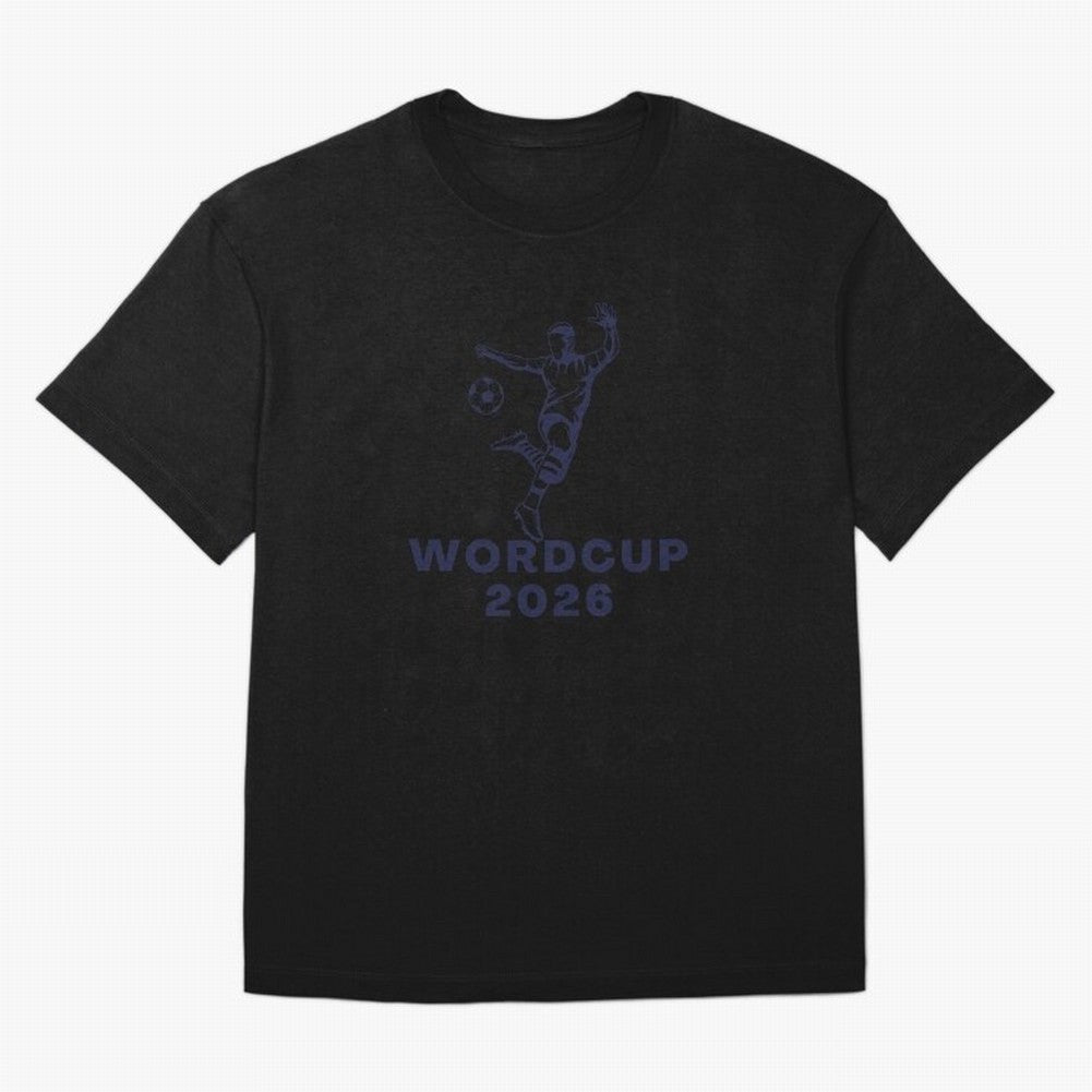 Football Is Life World Cup Fan T-Shirt Classic T-Shirt Refresh FIFA World Cup 2026 Driven by Messi, Neymar and Mbappe, Germany Energy, Sports Nostalgia, International Competition, Famous Players and Unforgettable Victories; Created for Match Day