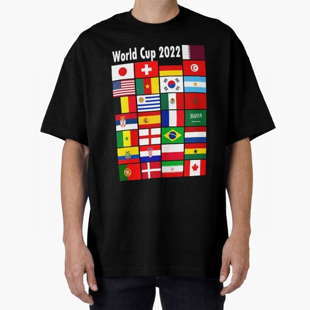 Countries Participating In The World Cup 2022 Qatar Classic T-Shirt Show Championship Spirit for FIFA World Cup 2026 Group Stage with Mbappe, France and Portugal Energy, Football Passion, Legendary Performances, Festival Vibes and Supporter