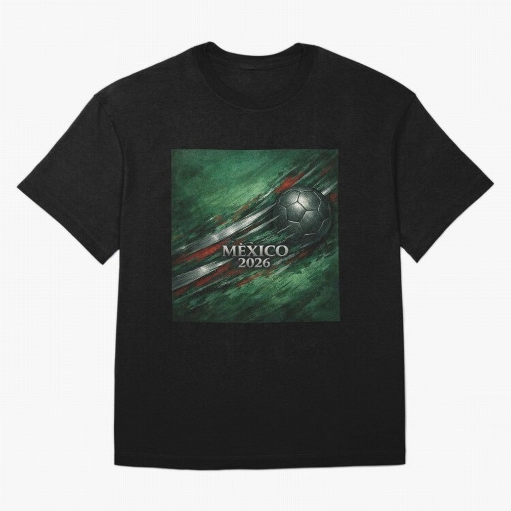 Mexico 2026 Kickoff Emblem Classic T-Shirt Feel FIFA World Cup 2026 Group Stage Made for Messi, England, France and Netherlands Energy, Football Passion, Legendary Performances, Festival Vibes and Supporter Community; Perfect for People Who Love