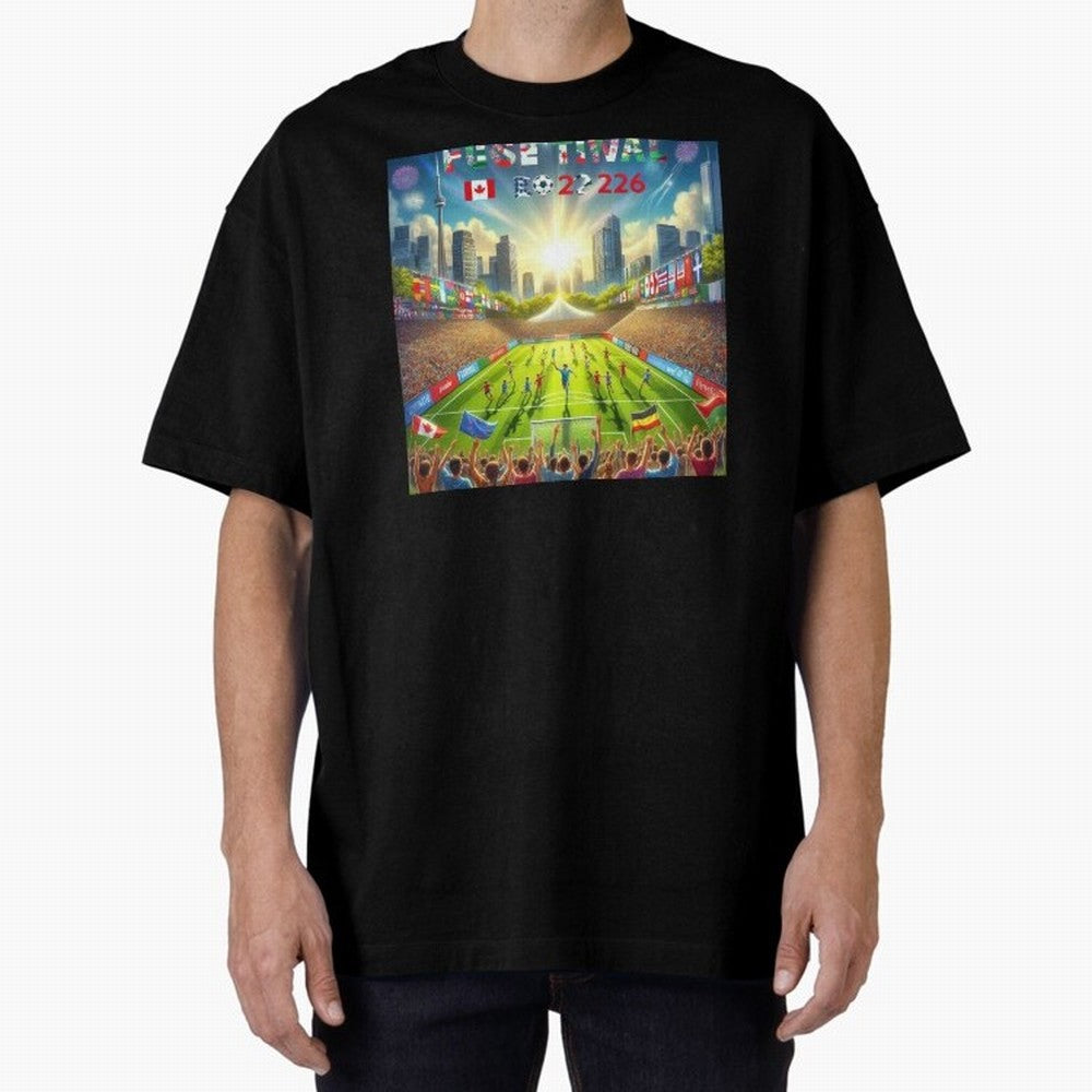 TORONTO SOCCER FESTIVAL 2026 Classic T-Shirt Capture Stadium Memories from FIFA World Cup 2026 Group Stage with Haaland and Mbappe, Brazil Energy, Match Day Excitement, Supporter Culture, Golden Goals and Global Football Passion; Ideal for Football