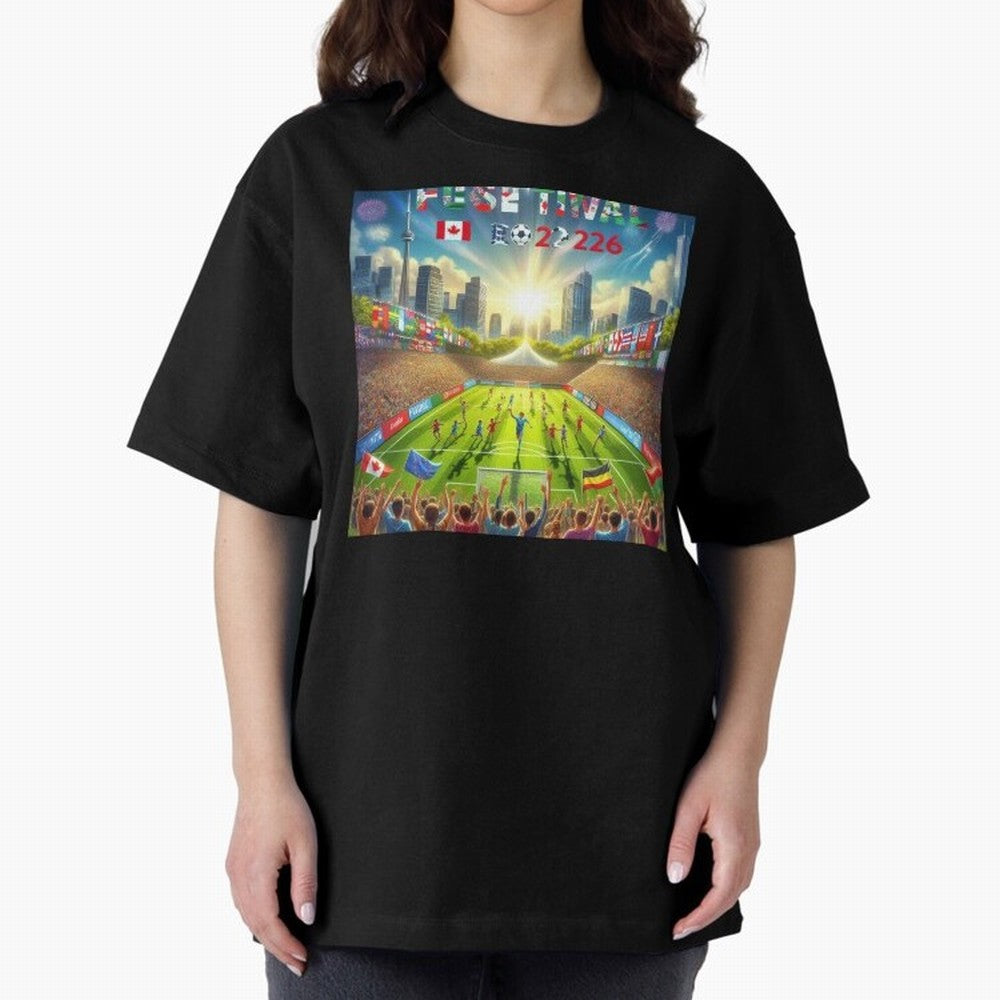 TORONTO SOCCER FESTIVAL 2026 Classic T-Shirt Capture Stadium Memories from FIFA World Cup 2026 Group Stage with Haaland and Mbappe, Brazil Energy, Match Day Excitement, Supporter Culture, Golden Goals and Global Football Passion; Ideal for Football