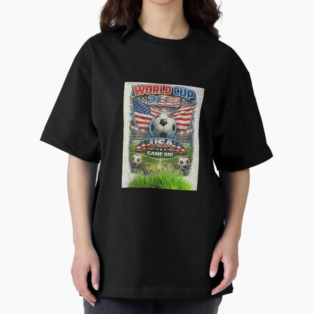 WORLD CUP FOOTBALL 2026 Classic T-Shirt Upgrade Global Football Passion for FIFA World Cup 2026, Made for Haaland, Spain, Classic Soccer Heritage, Championship Pressure, Fan Loyalty and International Pride; Made for Collectors Who Enjoy Iconic