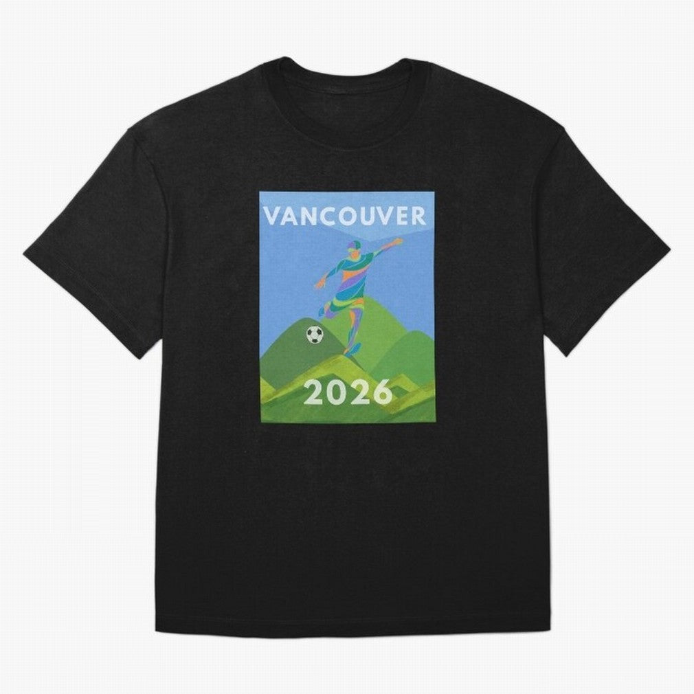 Vancouver soccer 2026 host city Classic T-Shirt Keep the Match Day Mood of the FIFA World Cup 2026 Journey through Mbappe and Neymar Highlights, Spain Pride, Football History, Final Match Energy, Crowd Noise and Once in a Lifetime Moments; Great
