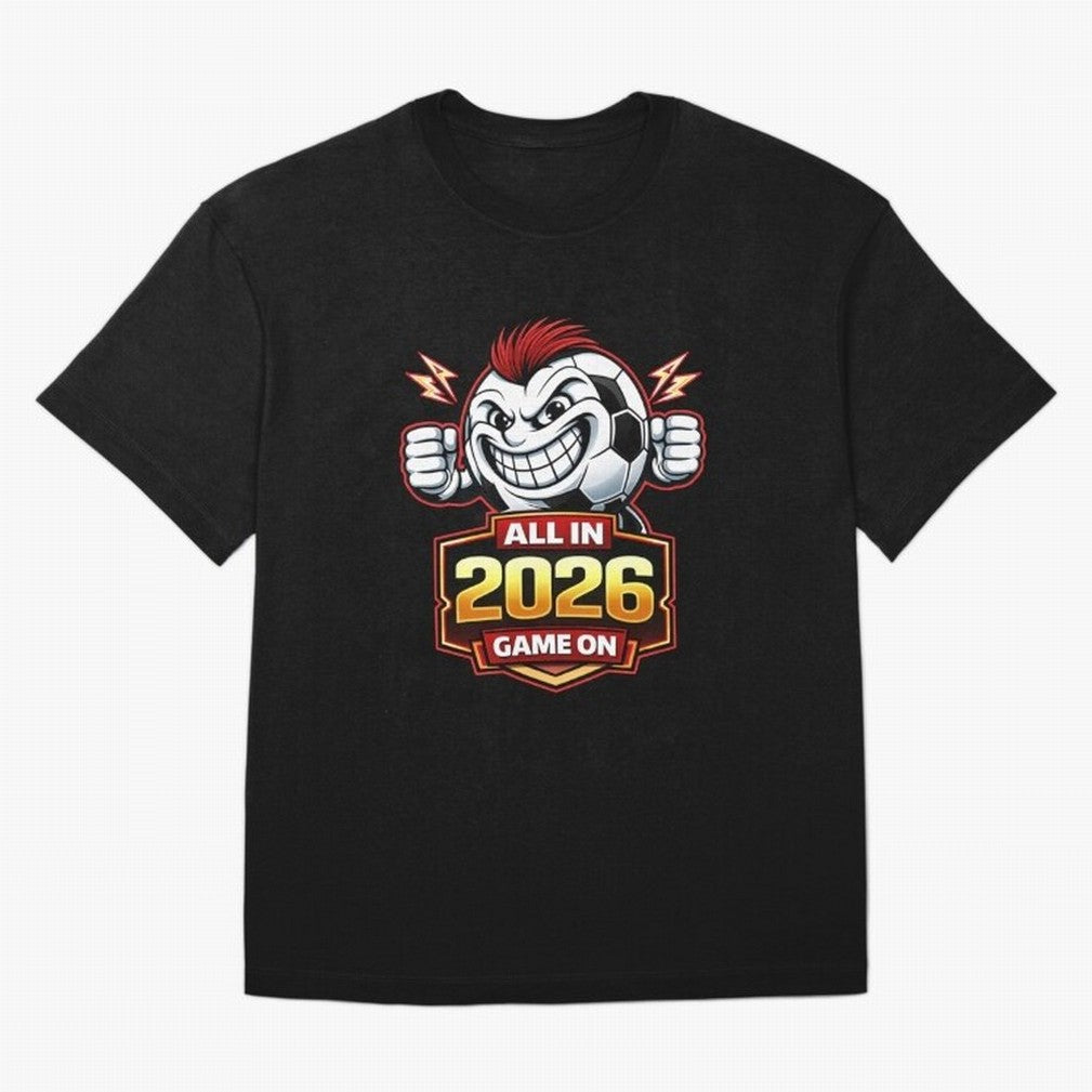 All in 2026 soccer fan design Classic T-Shirt Show Love for Legendary Goals in Global Football Passion for FIFA World Cup 2026 USA Canada Mexico, Centered on CR7, France, Vintage Soccer Flavor, Modern Football Stars, National Flags and Final Night