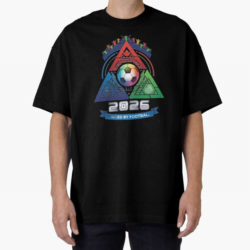 Triangular United by Football World Cup 2026 Emblem Classic T-Shirt Remember Iconic Moments from FIFA World Cup 2026 Spirit, Connected to Spain, Cristiano Ronaldo, Vintage Soccer Flavor, Modern Football Stars, National Flags and Final Night
