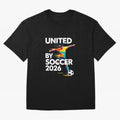 United by Soccer 2026 Football Fan Hoodie International Cup Style Graphic Classic T-Shirt Show Support during FIFA World Cup 2026 Group Stage for Fans of Mbappe and Neymar and Spain, Bringing Football Festival Excitement, Trophy Ambitions, Country