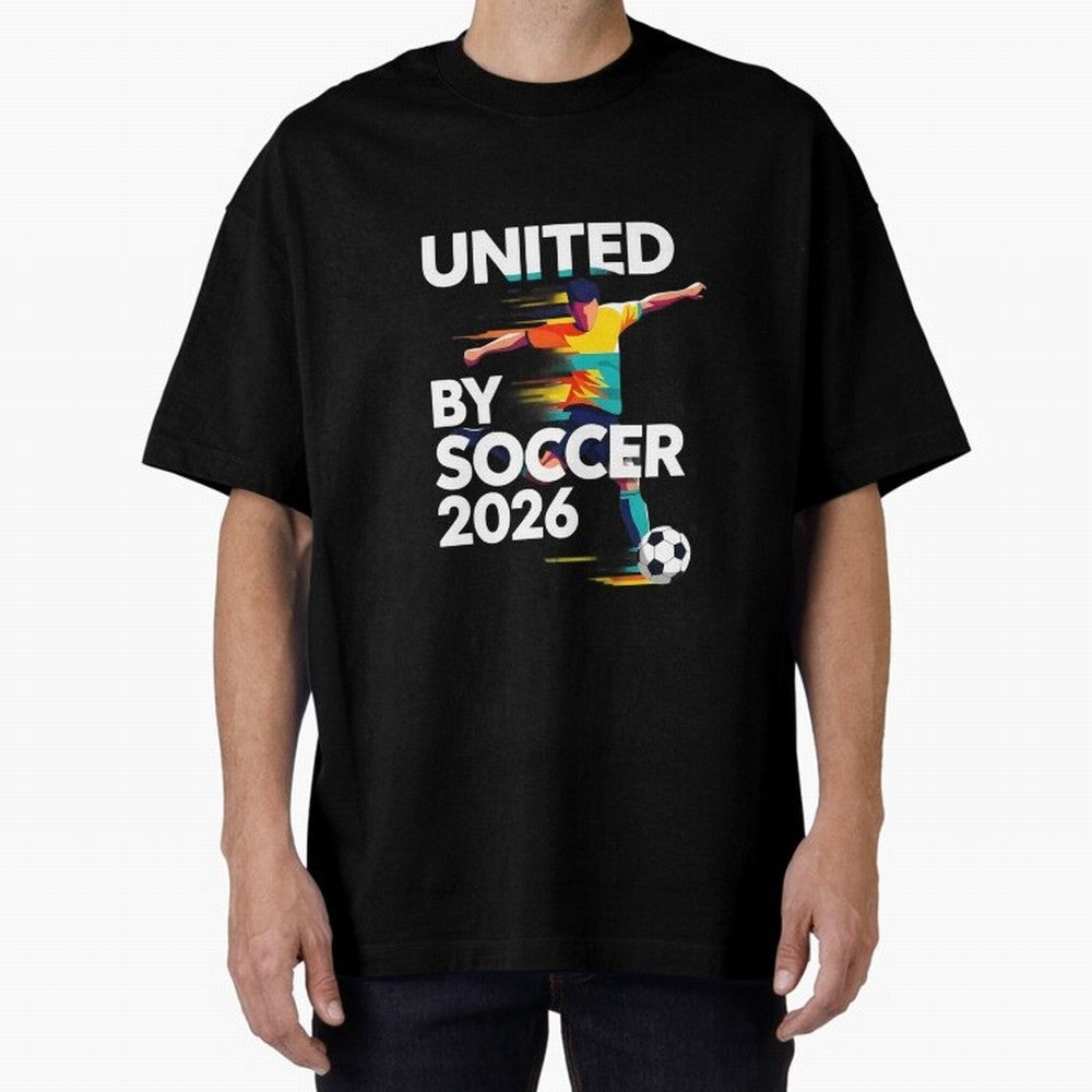 United by Soccer 2026 Football Fan Hoodie International Cup Style Graphic Classic T-Shirt Show Support during FIFA World Cup 2026 Group Stage for Fans of Mbappe and Neymar and Spain, Bringing Football Festival Excitement, Trophy Ambitions, Country