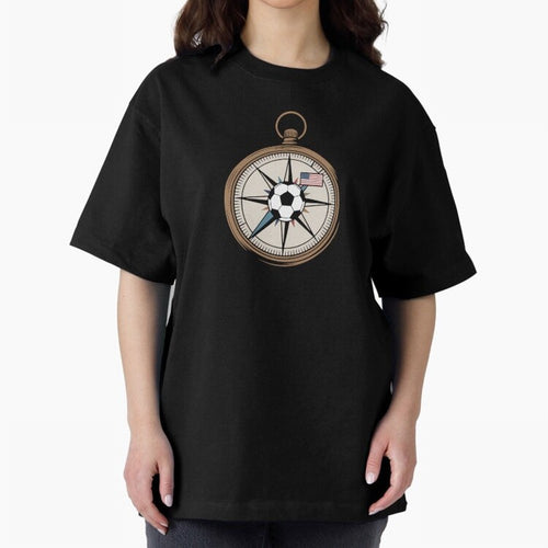 All Roads Lead to 2026 USA Compass Soccer World Cup Classic T-Shirt Enjoy Global Football Passion for FIFA World Cup 2026 USA Canada Mexico, with Messi, France, Football Passion, Legendary Performances, Festival Vibes and Supporter Community; Built