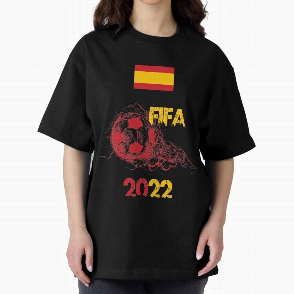 World Cup Qatar 2022 Ispanya Classic T-Shirt Celebrate the Next Chapter of Match Day Hype around FIFA World Cup 2026 Group Stage, Cristiano Ronaldo, Haaland and CR7, Argentina and Brazil, Goal Celebration Energy, Supporter Heritage, Football Icons