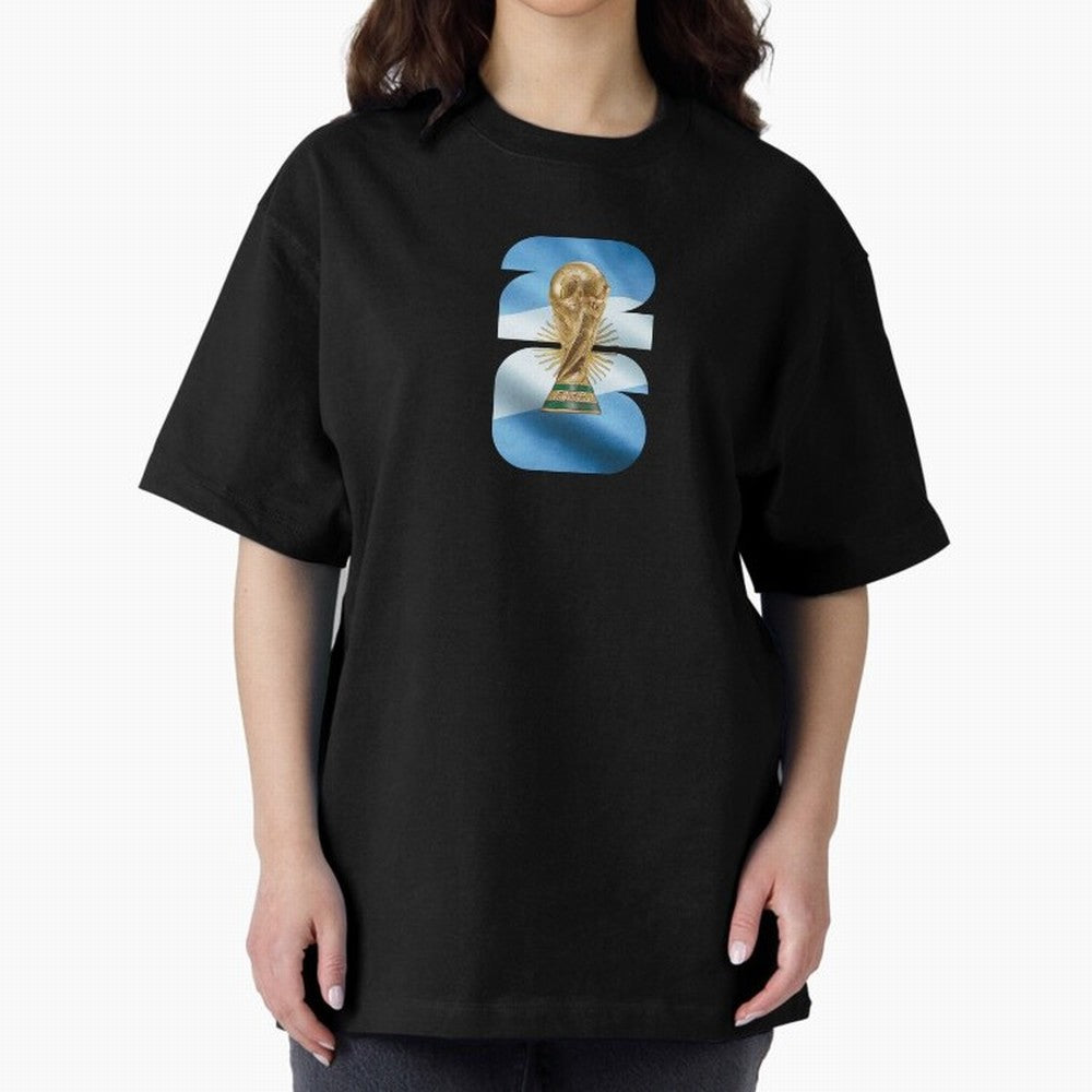 Argentina World Cup Classic T-Shirt Keep the Legacy of the FIFA World Cup 2026 Journey through Haaland and Mbappe Highlights, England and Germany Pride, Football Passion, Legendary Performances, Festival Vibes and Supporter Community; Perfect for