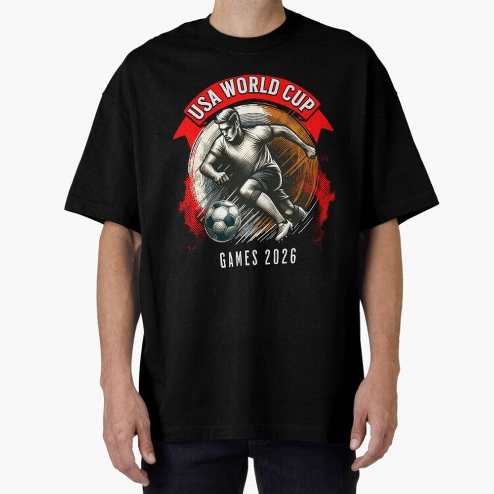 USA World Cup Classic T-Shirt Bring Home the FIFA World Cup 2026 Group Stage Journey through Cristiano Ronaldo, Haaland and CR7 Highlights, Argentina and Brazil Pride, Worldwide Fan Energy, Dramatic Goals, Stadium Lights and Championship