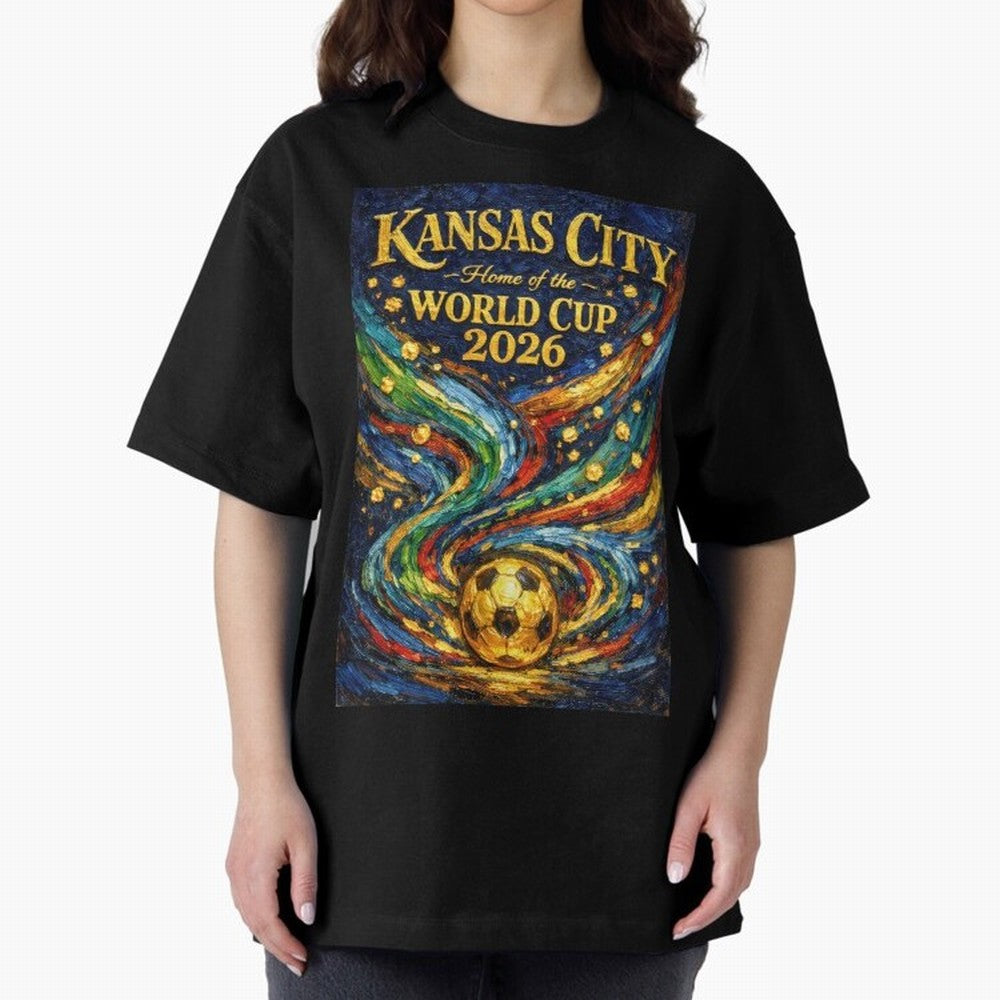 Kansas City Home of the World Cup 2026 Soccer Fan ¡ª Moody Jewel Art Print Classic T-Shirt Follow the Final Road of Global Football Passion for FIFA World Cup 2026 Group Stage, Capturing CR7, Brazil, Portugal and Argentina, Football History, Final